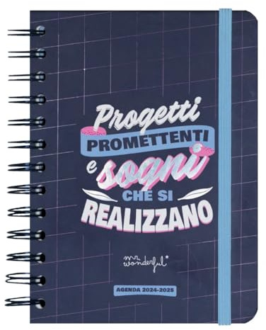 Mr. Wonderful Schülerkalender 2024-25, wöchentlich, vielversprechende Projekte und Träume, die verwirklicht werden