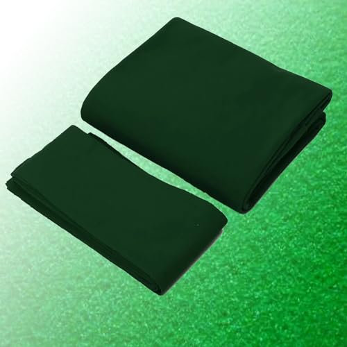 Billardtischfilz, Billardtisch-Kissenset, professioneller Billardtischfilz passend für Standard-Billardtische mit 7/8/9 Fuß, Snooker-Tischdeckenfilz, Spieltischdecke mit Seitenstreifen, 3 Farben zur