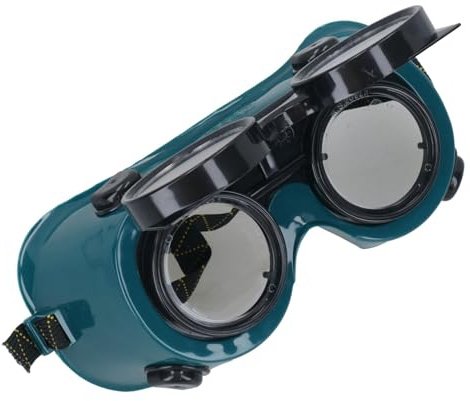 Gas Welding Goggles Glasses Flip Lenses Welder Cutting Safety Solder TE186