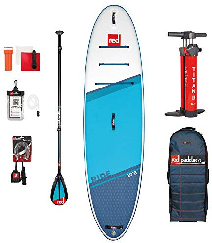 Red Paddle, 10’8″ Ride MSL + Carbon 50 Nylon, Tabelle Sup Und Paddle, Mehrfarbig, Uni, Unisex Erwachsene