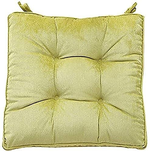 SBTXHJWCGLD Chair Pad Square Not-Slip Dining Chair Cushions,Thick Chair Booster Seat Cushions, Tatami Garden Pillow Seat Pads Chair Cushion (Color : Pink, Size : Pack of 2)