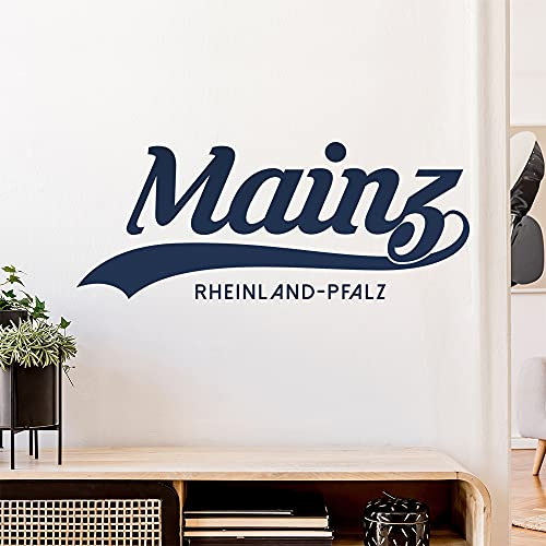 Mainz Rheinland-Pfalz Wandtattoo Wandaufkleber Wall Sticker - Dekoration, Küche, Wohnzimmer, Schlafzimmer, Badezimmer
