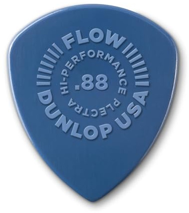 Dunlop Lot de 12 médiators Flow Nylon 0,88 mm