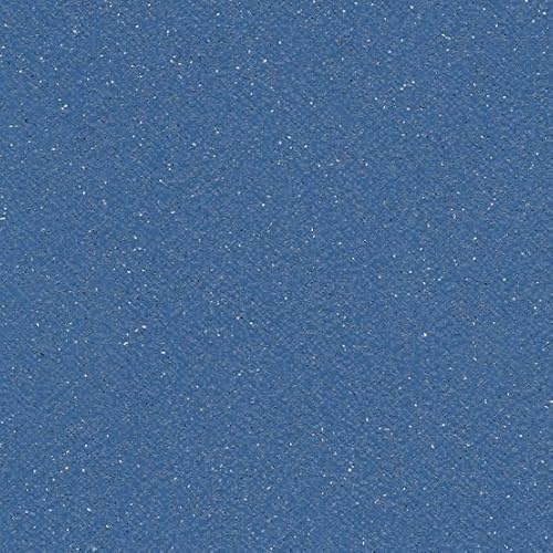 Blue Speckled Effect Non Slip Contract Commercial Vinyl Flooring for Usage in Restaurants Kitchens, & Garages with 2.0mm Thickness -1m(3'3) X 2m(6'6)-2m²