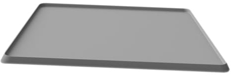 KITANDOVE Tapis Protecteur Silicone Pour Laveuse Et Sèche-linge Housse Antidérapante Et Pratique Pour Dessus De Machine à Laver Et Sèche-linge Couleur Grise