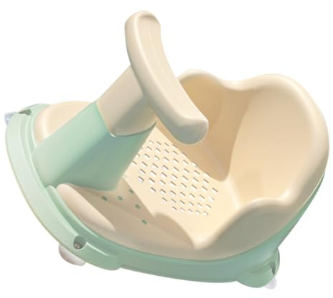 Hoement Babybadewannensitz Badesitz Für Junge Mädchen Duschstuhl Kleiner Säuglingsbadewannensitz Komfortables Badeerlebnis Rutschfeste Unterseite Robustes Design Für Kleinkinder