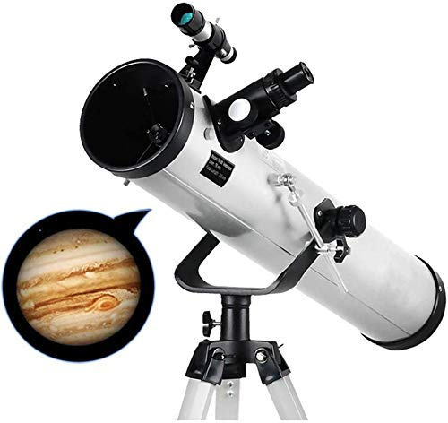 Monocular portátil de calibre de 125 mm para astronomía, con trípode ajustable y buscador de 5 x 24, el mejor regalo de astronomía, para principiantes, adultos y niños, paquete 1 (paquete