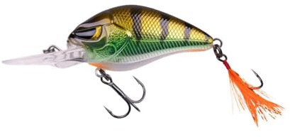 ZECK Wobbler/Crankbait für Barsch & Zander - Danny | 5,5 cm | 2,5 m F - Glam Perch (BA)