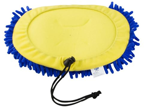 Mopa de Limpieza de vehículos - Multifuncional 3 en 1 de Microfibra, Cepillo de Lavado Extensible, Cabezal extraíble con Mango Largo, Herramienta de Limpieza de Coche portátil para camión -RV de