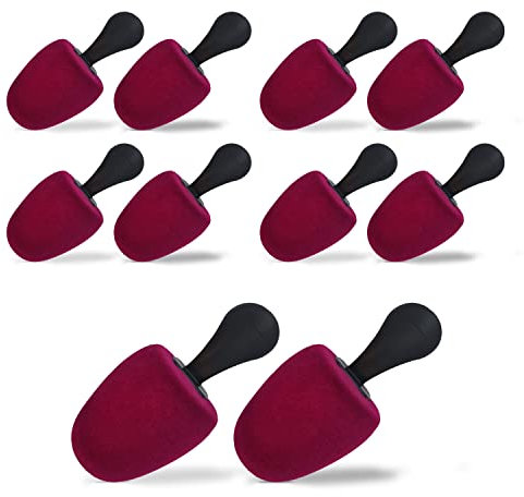 DELFA Samty Schuhspanner für Ballerinas und Sandalen - Schaumstoff Schuhformer Schuhstrecker - Set zu 5 Paar für Damen Größe 35-38