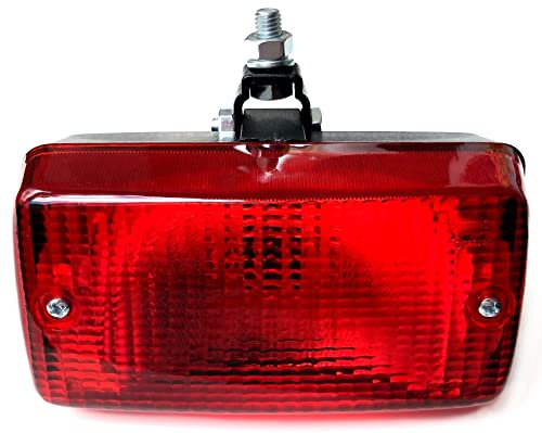 Feu antibrouillard arrière universel 142 x 75 x 64 mm pour camion, remorque, support articulé E20