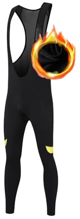 UGLY FROG Inverno Ciclismo Salopette Pantaloni Uomo Imbottito Collant Ciclo Legging Ciclismo Termico, Colore 11, XL