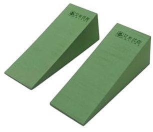 2 Pièces Cale de En Mousse de Yoga, Planches D'étirement Mollets, Bloc Cale Réglable Antidérapant, Blocs D'étirement Des Mollets, Planche Inclinée, pour L'étirement Des Pieds, Squat Et Soulevé Terre