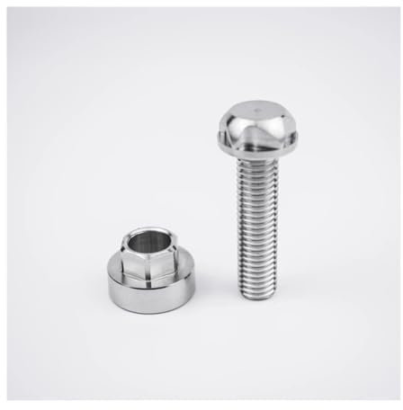 XIOKLM Vis antivol de sécurité, écrous de boulons M6 M8 M10 304 en Acier Inoxydable, auvent de vélo de Montagne, Accessoires de Voiture for Le Style de Voiture (Size : M8x40mm)