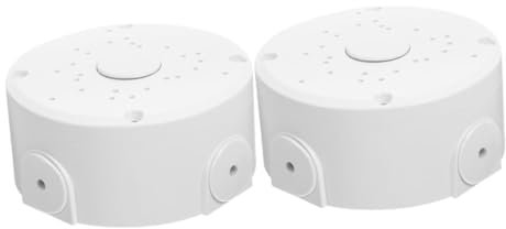 ORFOFE 2pcs Hemisphere Bracket Ceiling Mount for Security Camera Box Camera Outdoor Cord Cover Wire Holder Extension Cord Box