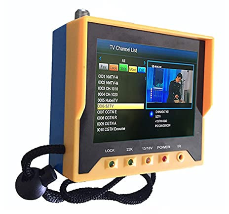 Buscador de satélites KPT-356H Buscador de satélite digital multifunción LCD TFT portátil de 3,5 pulgadas (DVB-S/S2) 6933 V8 Finder2 Rendimiento estable