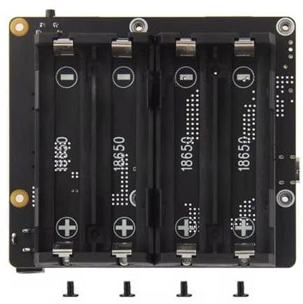 X1202 Uninterruppted Power Management Board Hohe Effizienz für Mainboard Unterstützung 18650 Batterien mit doppeltem USB-Anschluss