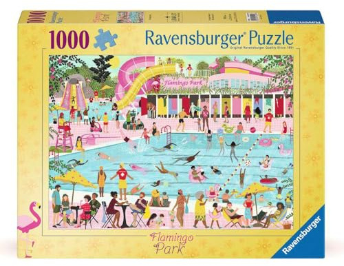 Ravensburger Flamingo Park 1000 Piece Jigsaw Puzzle for Adults and Kids Age 12 Years Up