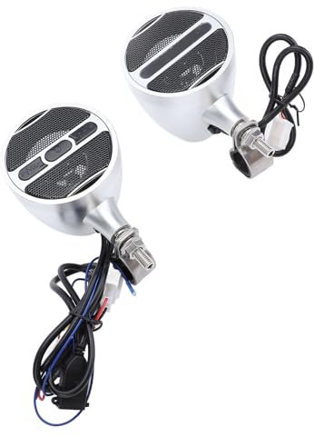 MP3 Bluetooth Stereo Completo per Moto ATV Altoparlante per Manubrio Manubrio in Metallo Stereo per Auto Elettrica Altoparlanti Impermeabili Scheda di Ricezione Audio DC12V