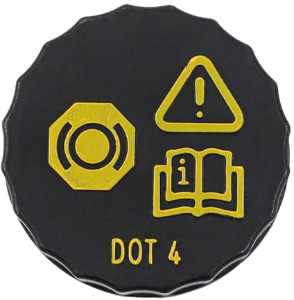 Bouchon de liquide de frein - Bouchon de liquide de frein, bouchon de réservoir hydraulique de voiture | Bouchon de ligne de frein, bouchon maître, fermeture du réservoir automobile, couvercle de