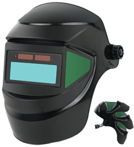 Casque De Soudage – Couvre-tête De Capot Dee Soudage, Casque À Obscurcissement Automatique, Bouclier Soudagee | Casquee pour Atelier, Studio, Tâches Dee Garage, Fabrication Métaux, Chantiers Cons