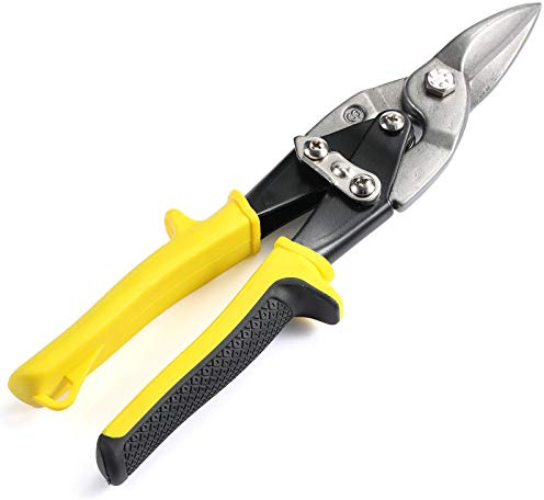 BlueNatHxRPR 10 Straight Aviation Snips Metal Shears Tin Metal Cutting Shears