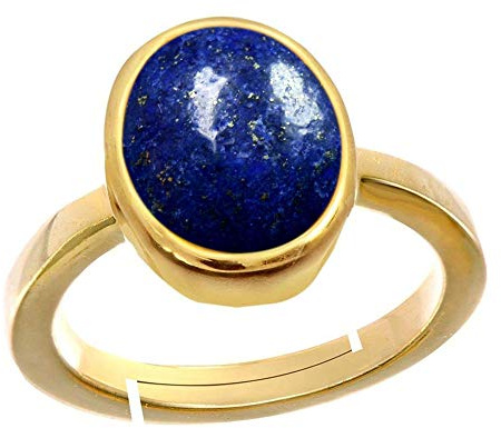 Jewelryonclick Wählen Sie Ihren Edelstein Verstellbarer vergoldeter Ring 2,95 Karat Natürlicher Geburtsstein-Ring in Größe 46,1 bis 69,7 für Männer & Frauen