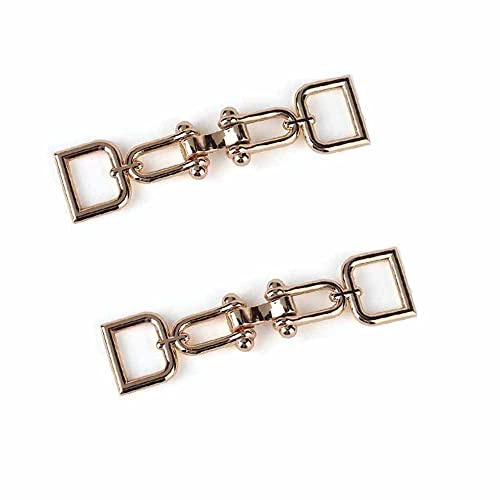 GIVBRO Verschluss Knebelknöpfe mit Metallschnalle Clip Home Nähen Knöpfe für Mantel, Schal, Kleidung, handgefertigtes Ersatzzubehör (#B)