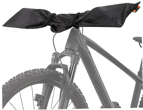 Obelunrp E-Bike Handlebar Cover, Waterproof Ebike Handlebar Protection Covers with Band, Bicycle Against Moisture Dust Protection Case for Bike, E-bike (Black)