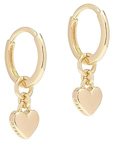 Ted Baker Harrye Tiny Heart Huggie Hoop Earrings For Women