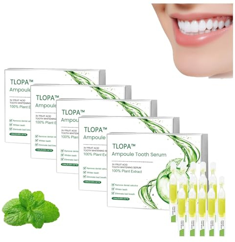 Siero dentale fiale, siero sbiancante dei denti, riparazione gengive essenza fiale, ampolle dentali, ampolla di rimozione del tartaro, fiala Toothpaste, Migliorare la salute generale delle gengive