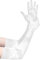 soodyoow 1 Paar Handschuhe Elegant Damen, Handschuhe Lang, Satin Classic Abendhandschuhe, 1920er Handschuhe für Classic Opera Party HalloweenKarneval Kostüm