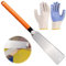 WANDGU Profi Japansäge mit Doppelseitiger Klinge: 270mm Feinsäge aus Karbonstahl, Leichte Zugsäge für Querschnitt und Längsschnitt, Ergonomischer Griff mit Schutzhandschuhe, 12 und 7 Zähne pro Zoll