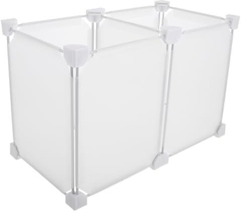 Divisori Freezer Bianco in Plastico per Organizzazione Congelatore | Aree di Conservazione, Installazione Semplice, Design Multifunzionale per Separazione e Categorizzazione