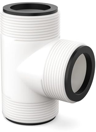 Raccordo a T Piscina 38 mm,raccordo Tubo piscina 3 8 mm T,Adattatore per tubo,Connettore T per Piscina per Tubo Tubi Piscina Accessori Piscina 1,5 Pollici