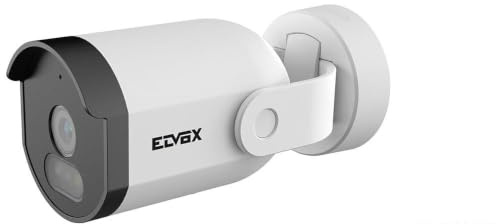 Vimar 46301.D Telecamera Bullet IP Wi-Fi IP65 2K 4Mpx 2560x1440, ob 3.6mm visione 95°, visione notturna a colori fino a 30m, rilevazione movimento e filtro persone, notifiche app VIEW Camer