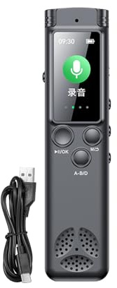 Digital Voice Recorder Pen - HD Recording Dictaphone, Password Protected Audio Recorder, Noise Reducing Microphone, Portable Writing Style Device | Capt Tool