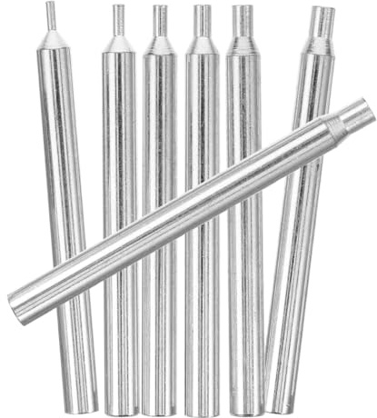 VILLCASE Kit di 7 Bastoncini per Lucidare Gioielli in Metallo Argento, Strumento di Lucidatura Impugnatura Comoda per Molatura e Finitura di Pietre Preziose