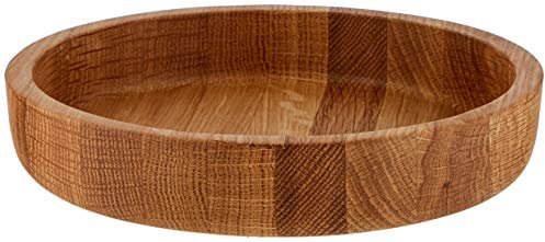 Continenta Oak Wood 4133-Cuenco Roble, Color marrón Claro, Madera