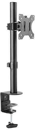 RICOO Supporto monitor scrivania TS2511 Girevole Inclinabile Schermi 13-30 (33-76 cm) Porta schermo PC Staffa universale VESA 75 x 75 100 x 100