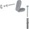 Kit di fissaggio per WC a pavimento dall'interno NOYON & THIEBAULT