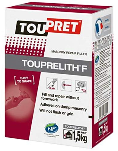 Toupret TOUPRELITH F - Riempitore per riparazione muratura, 5 kg
