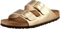 Birkenstock Sandales Arizona Birko-flor® Gold, Women’s Sandal, Gold, 5 UK (38 EU)