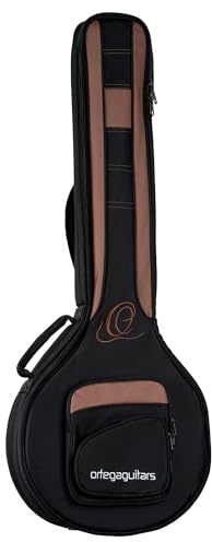 Ortega Guitars Pro Series Banjo-Tasche - Nylon, ONB-BJ | für Banjo, Höhe 100cm, Breiter Halsgurt, mit Schultergurten