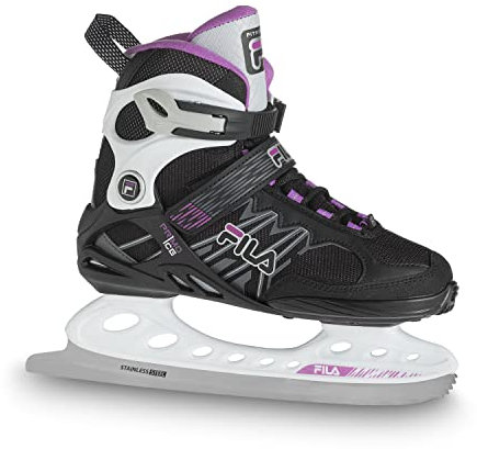 FILA SKATES 010421025 Primo Ice Lady Inline Skate Damen Blck/Gry/MAGENT Größe 38