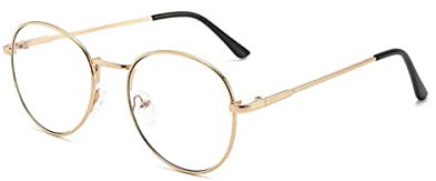 LIPIODOL Occhiali Anti luce blu Anti Eyestrain Montatura da Occhiali Computer per PC Tablet TV e Gaming