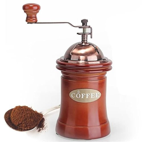 NVeeus Kaffee Schleifer,Hand Kaffee Schleifer,Haushaltni Handbuch Kaffee Mühle Bohnen Nüsse Schleifer G/red/S