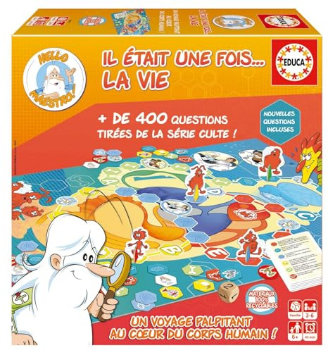 EDUCA BORRAS SA Gesellschaftsspiel - IL ÉTAIT UNE FOIS LA Vie
