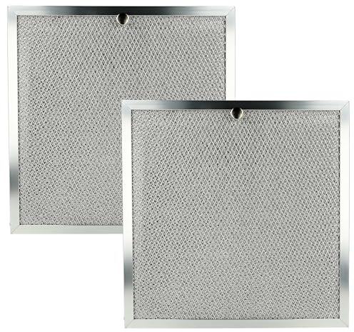 vhbw 2x Filter Metallfettfilter Ersatz für Miele 8259070 für Dunstabzugshaube, Metall