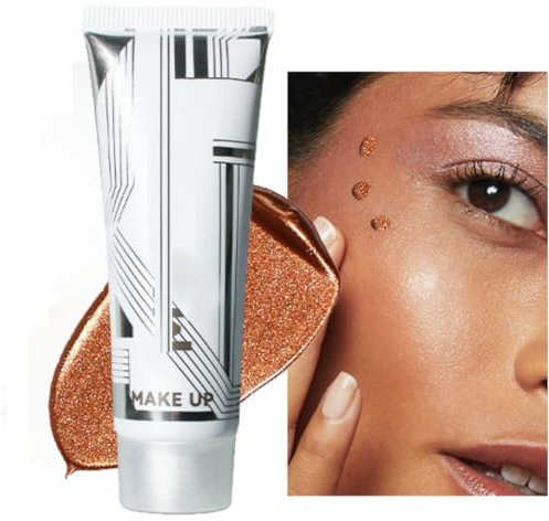 KARLOR Gesicht Bronzer Creme, flüssig Bronze Glow Liquid Illuminator Bronze Foundation Base Bräunungsserum Grundierung Bräunungslotion Makup Selbstbräuer Bronzing Drops Face Liquid Bronze Shimmer